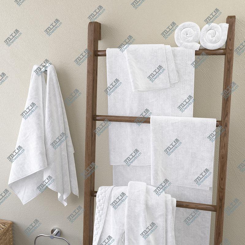 images/goods_img/202104094/3D A set of towels for the bathroom m33 model/3.jpg